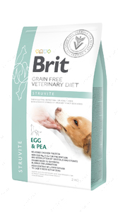 Беззернова дієта для собак у разі сечокам'яної хвороби Brit GF Veterinary Diets Dog Struvite