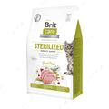 Беззерновий корм зі свининою для стерилізованих котів Brit Care Cat by Nutrition Sterilized Immunity Support