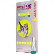 Бравекто СПОТ-ОН краплі від бліх та кліщів для котів 1.2 - 2.8 кг BRAVECTO Spot-On