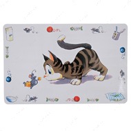 COMIC CAT - коврик под миску для кошек