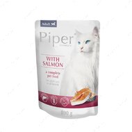 Влажный корм для взрослых кошек Piper cat with salmon