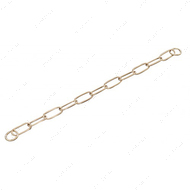 Extra Long Link широкое звено ошейник для собак, 4 мм, куроган сталь