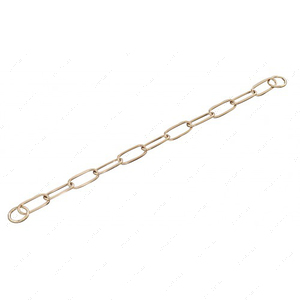 Extra Long Link широкое звено ошейник для собак, 4 мм, куроган сталь