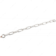 Extra Long Link широкое звено ошейник для собак, 4 мм, нержавеющая сталь
