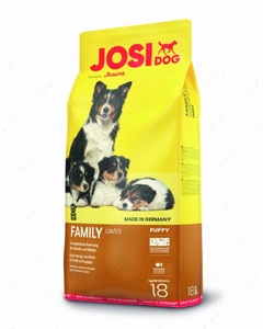 Сухий корм для цуценят, вагітних і годуючих собак JosiDog Family