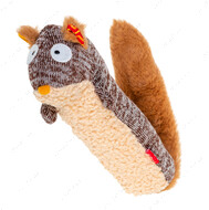 Іграшка для собак Білка з пискавкою GiGwi Plush