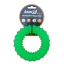 Іграшка для собак жувальне кільце з шипами зелена AnimAll Fun