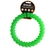 Іграшка для собак жувальне кільце з шипами зелена AnimAll Fun