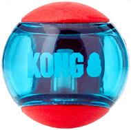 Іграшка м’яч з пискавкою для собак KONG Squeezz Action Ball M