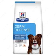 Лечебный корм для собак защита кожи Hill's Prescription Diet Derm Defense