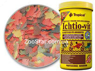Ichtio-Vit - хлопьеобразный корм для ежедневного кормления рыб.