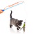 Игрушка для кошек - удочка с рыбкой, перьями и с кошачьей мятой Hartz Just For Cats Kitty Caster Cat Toy