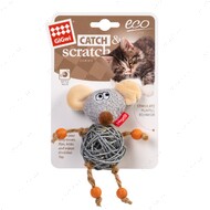 Игрушка для котов Мышка с колокольчиком GiGwi Catch&Scratch