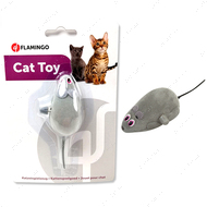 Игрушка для котов заводная мышка на колесиках Wind UP Mouse