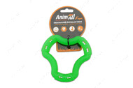 Игрушка для собак кольцо 6 сторон зеленое AnimAll Fun