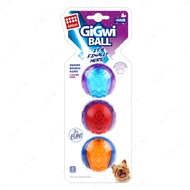 Іграшка для собак три м'яч із пискавкою GIGWI BALL
