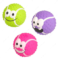 Латексний м'яч іграшка з пискавкою для собак Flamingo Laughing Ball