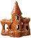 Керамика декоративная "Замок большой с башней и гротом" 