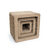 Когтеточка-домик из картона Бохо Дуб
