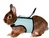 Комплект мягкая шлейка-жилет и поводок для кроликов, морских свинок Soft Harness with Leash