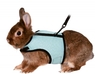Комплект мягкая шлейка-жилет и поводок для кроликов, морских свинок Soft Harness with Leash