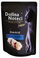 Консервы для котят с треской и сардиной Dolina Noteci Premium Junior Danie