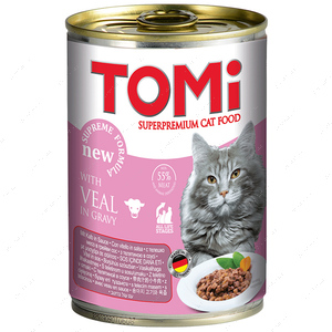 Консервы для котов Томи ТЕЛЯТИНА TOMi Veal 