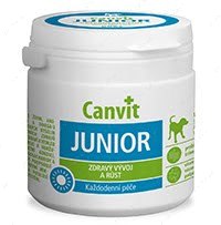 Вітамінно-мінеральний комплекс для цуценят і молодих собак Canvit Junior for dogs
