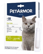 ПЕТАРМОР краплі від бліх, кліщів, вошей для всіх котів від 0.68 кг PetArmor Cats