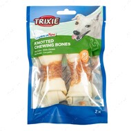Кістки для собак для чищення зубів з куркою Trixie Knotted Chicken Chewing Bone