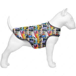 Куртка-накидка для собак, малюнок Бетмен комікс WAUDOG Clothes