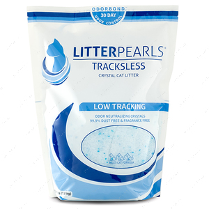ТРАКЛЕС кварцовий наповнювач для туалетів котів Litter Pearls TrackLess