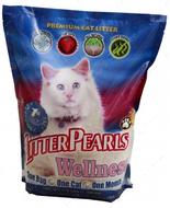 ВЕЛЛНЕС кварцовий наповнювач для туалетів котів Litter Pearls Wellness