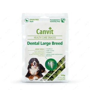 Ласощі для собак для догляда за зубами Canvit Dental Large Breed