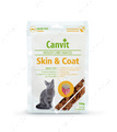 Ласощі з лососем для шкіри та шерсті для котів Canvit Skin&Coat