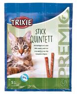 Ласощі для котів палички домашня птиця-печінка Trixie PREMIO Quadro-Sticks