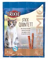 Ласощі для котів палички ягня-індійка Trixie PREMIO Quadro-Sticks для котів