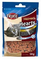 Лакомство для кошек, утка и минтай "PREMIO Hearts"