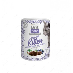 Ласощі для кошенят з куркою Brit Care Cat Snack Superfruits Kitten
