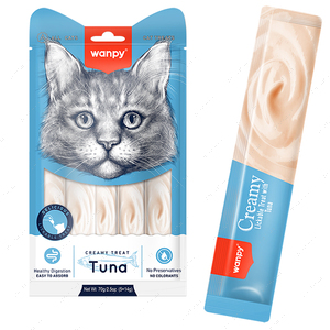 Ласощі з тунцем для котів паста в стіках Wanpy Creamy Lickable Treats Tuna