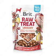 Ласощі з індичкою для собак для профілактики сечокам'яної хвороби Brit Raw Treat freeze-dried Urinary