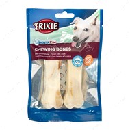 Ласощі для собак кістка для чищення зубів з качкою Trixie Denta Fun
