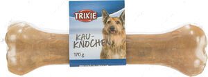 Ласощі для собак кісточка пресована жувальна натуральна шкіра 21 см Trixie