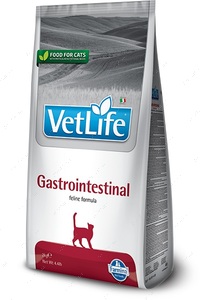 Лікувальний сухий корм для кішок, при захворюванні ШКТ Vet Life Gastrointestinal feline