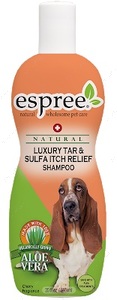 Шампунь для собак с серой от перхоти Luxury Tar & Sulfa Itch Relief Shampoo