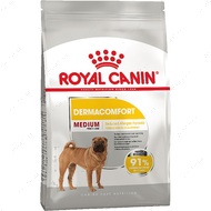 Повнораціонний корм для собак вагою від 11 до 25 кг з чутливою шкірою, схильною до подразнень DERMACOMFORT MEDIUM