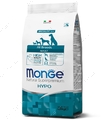 Сухий корм для собак усіх порід гіпоалергенний Monge Dog All breeds Hypoallergenic salmon & tuna