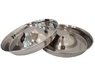 Миска металева на гумі для цуценят Metal bowl on rubber puppies