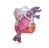 Игрушка для собак - мяч для регби с веревкой MISOKO&CO pink