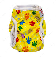 Многоразовый подгузник для собак-сук рисунок лапки MISOKO & CO